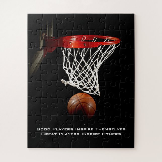 Basketball Inspiration Inspirierend Teilnehmer (Vertikal)