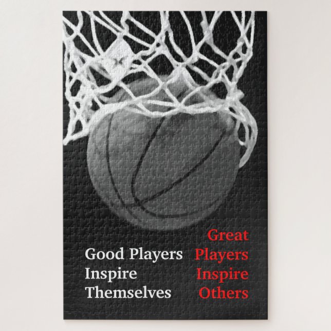 Basketball Inspiration Inspirierend Teilnehmer (Vertikal)