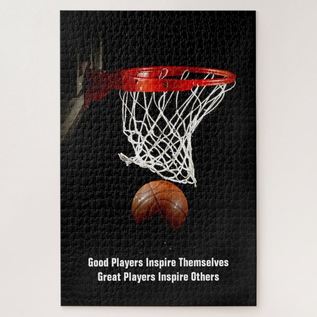 Basketball Inspiration Inspirierend Teilnehmer (Vertikal)