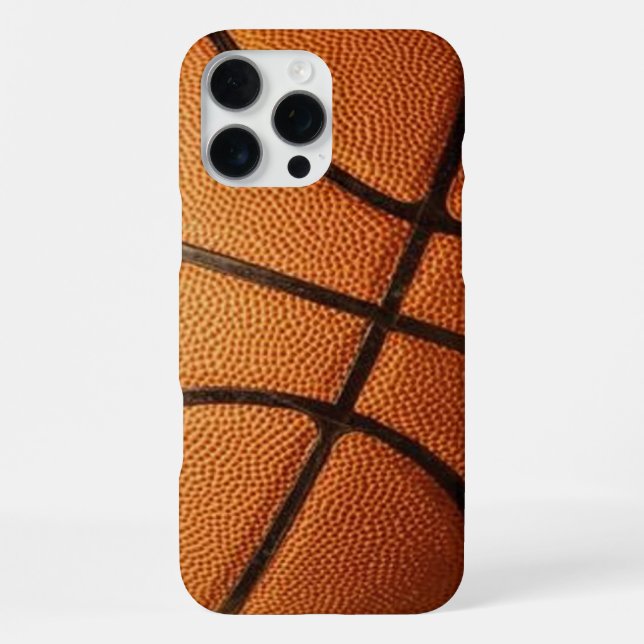 Basketball iPhone Hülle (Rückseite)