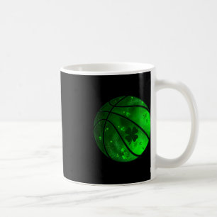Basketball Irish Kleeblatt Lucky Clover St Patrick Kaffeetasse