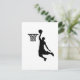Basketball is great sports postkarte (Stehend Vorderseite)