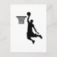 Basketball is great sports postkarte (Vorderseite)