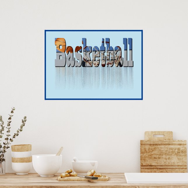 Basketball ist der Name, Poster (Küche)