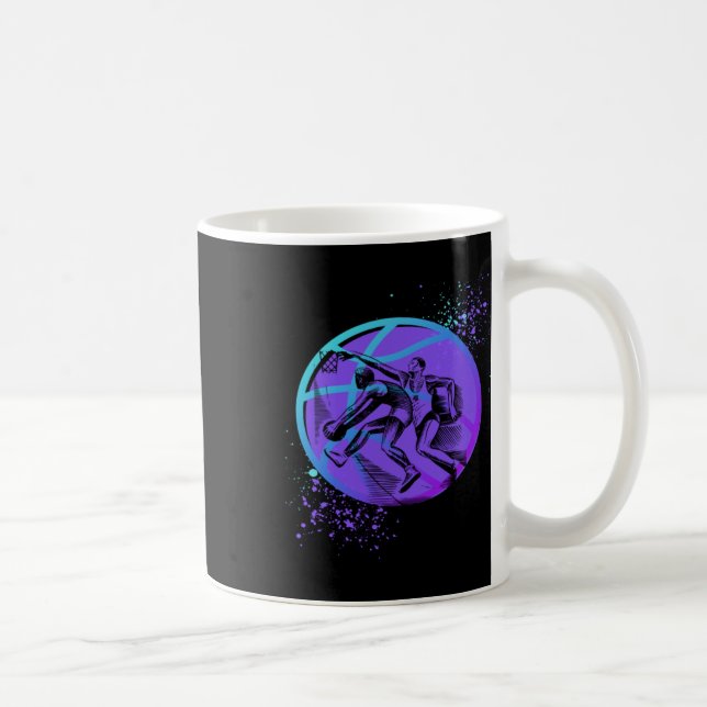 Basketball ist im Spiel Kaffeetasse (Rechts)