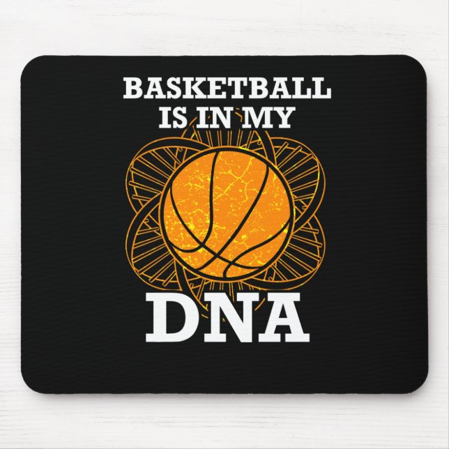 Basketball ist in meiner DNA Mousepad (Vorne)