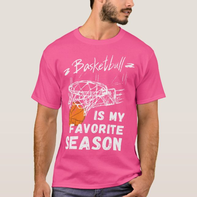 Basketball ist mein Lieblingsjahresgeschenk T-Shirt (Vorderseite)