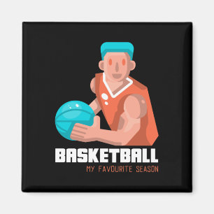 Basketball ist mein Lieblingsspieler in der Saison Magnet