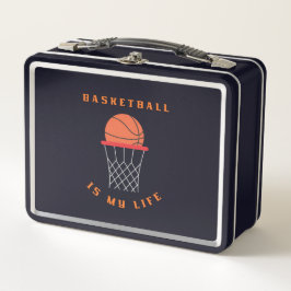 Basketball ist mein Sport Metall Brotdose