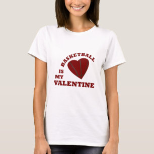 Basketball ist mein Valentinstag T-Shirt