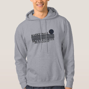 Basketball ist meine Lieblingsjahreszeit mit blaue Hoodie