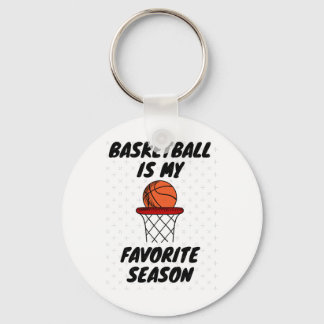 Basketball ist meine Lieblingssaison 8 Schlüsselanhänger