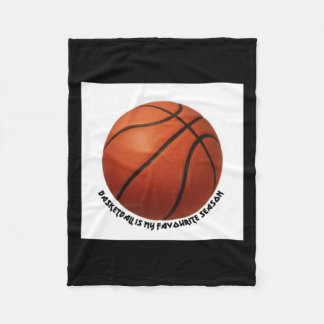 Basketball ist meine Lieblingssaison aktiv Fleecedecke