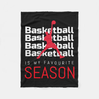 Basketball ist meine Lieblingssaison im Kofferraum Fleecedecke