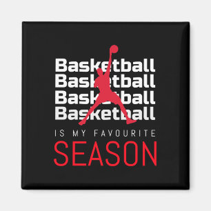 Basketball ist meine Lieblingssaison im Kofferraum Magnet