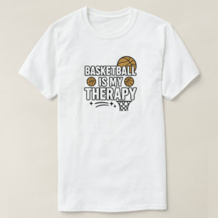 Basketball ist meine Therapie T-Shirt
