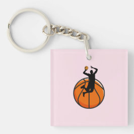 Basketball ist nicht nur ein Spiel; es ist ein Leb Schlüsselanhänger