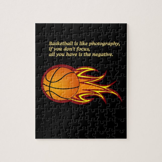 Basketball ist wie Fotografie #6 (Vertikal)