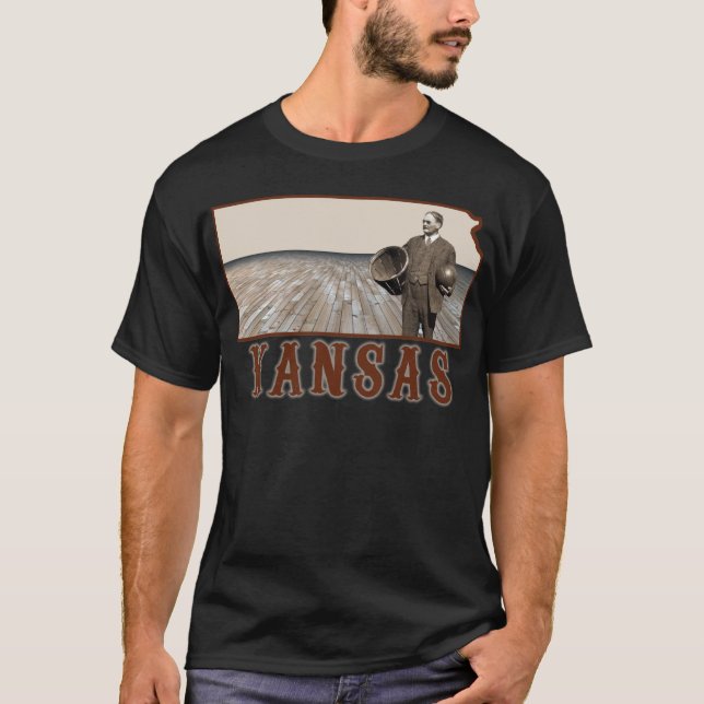 Basketball James Naismith T-Shirt (Vorderseite)