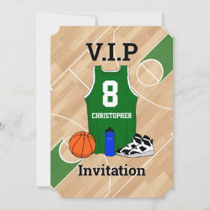 Basketball Jersey im Europaparlament Einladung