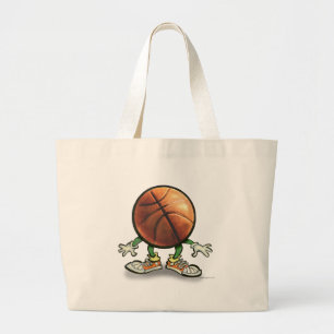 Basketball Jumbo Stoffbeutel