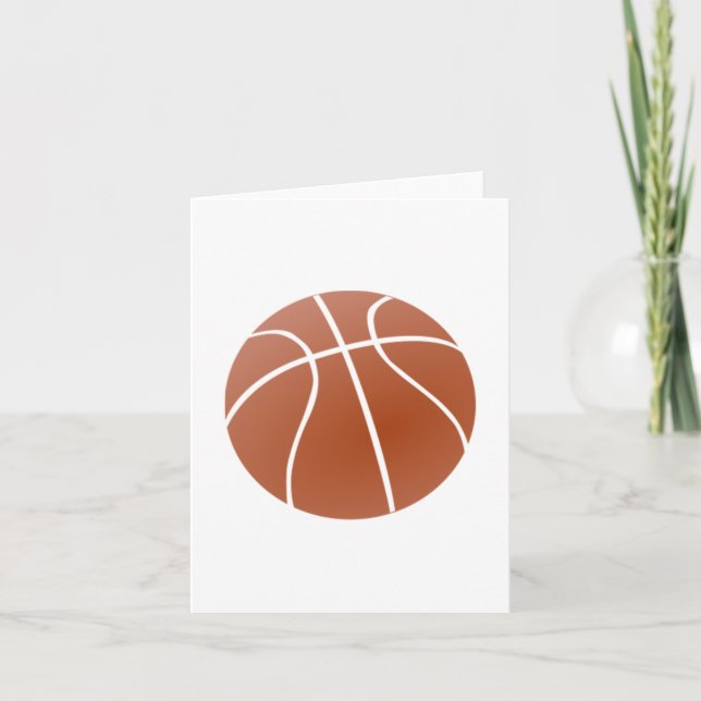 Basketball Karte (Vorderseite)