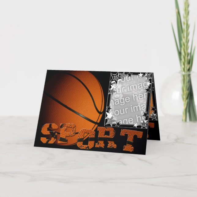 Basketball-Karte Karte (Vorderseite)
