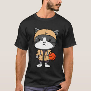 Basketball-Katzen T-Shirt