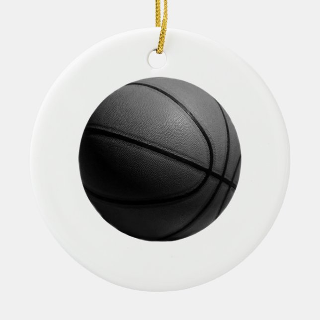 Basketball Keramik Ornament (Vorne)