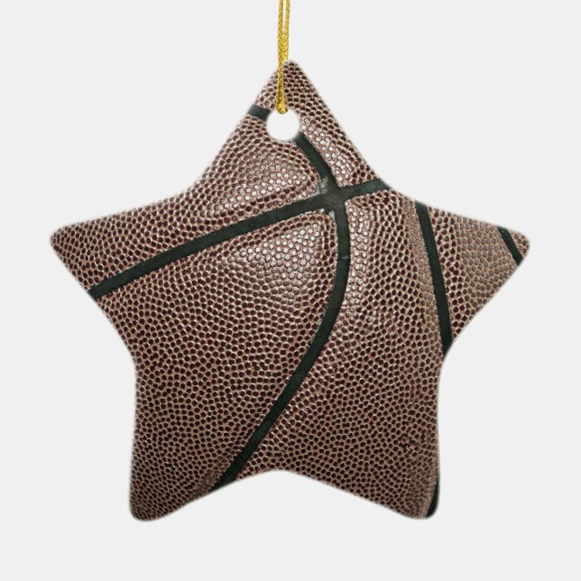 Basketball Keramikornament (Vorne)