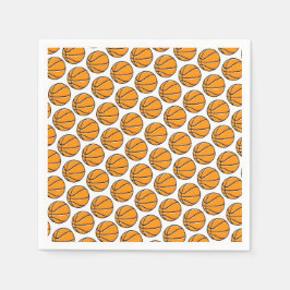 Basketball-Kinder-Sportparty-Team-Trainer-Serviett Serviette
