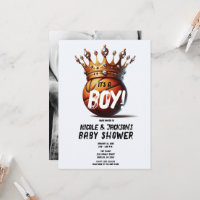 Basketball King Gold Crown Foto Babydusche