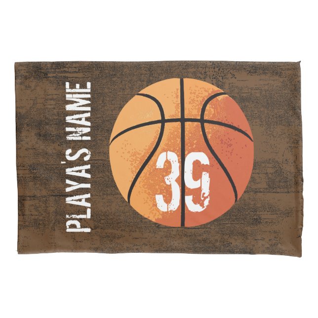 Basketball Kissenbezug (Vorderseite)