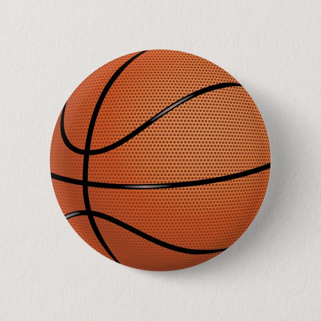 Basketball-Knopf Button (Vorderseite)