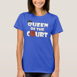 Basketball-Königin des Court Sports Player T-Shirt
