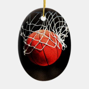 Basketball-Kunst Keramikornament