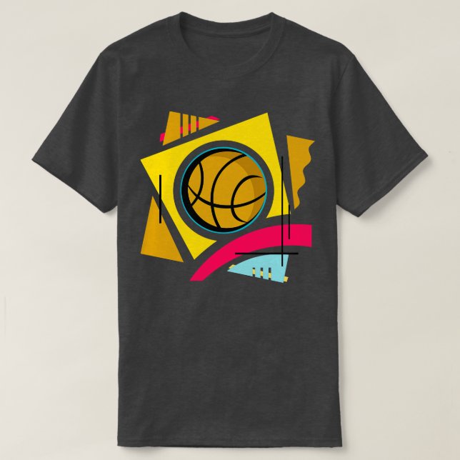 Basketball-Kunst T-Shirt (Design vorne)