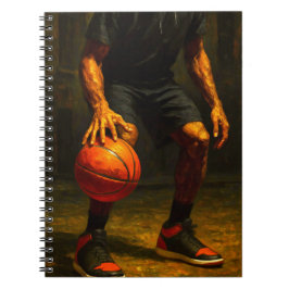 Basketball-Kunstnotizbuch - Sportdesign-Tagebuch Notizblock