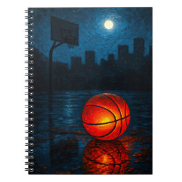 Basketball-Kunstnotizbuch - Sportdesign-Tagebuch Notizblock