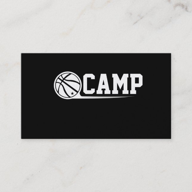 Basketball-Lager-Geschäft, 3,5" x 2,0", 100 Satz Visitenkarte (Vorderseite)