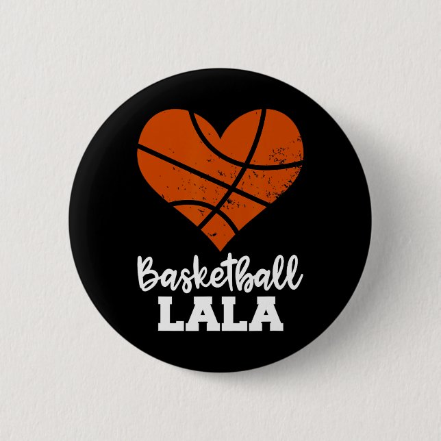 Basketball Lala Frische Pasta machen Button (Vorderseite)
