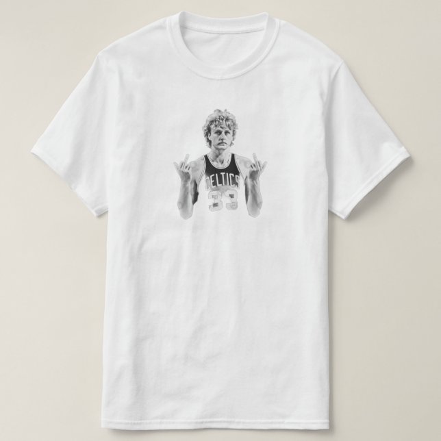 Basketball Larry Bird T-shirt  (Design devant)