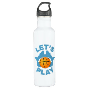 Basketball lassend trinkflasche