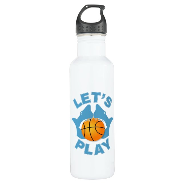 Basketball lassend trinkflasche (Vorderseite)
