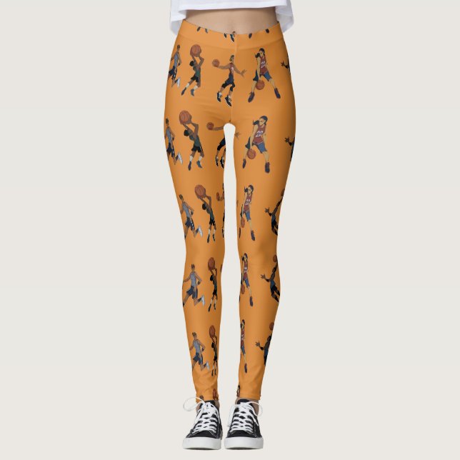 Basketball Leggings (Vorderseite)