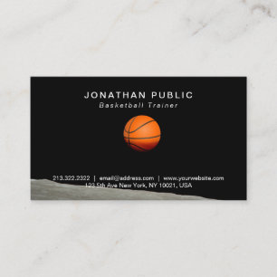 Basketball-Lehrer-Lehrer-inspirierend modernes Visitenkarte