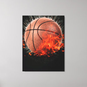 Basketball Leinwanddruck