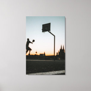 Basketball Leinwanddruck