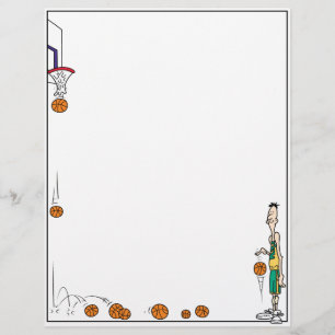 Basketball Letterhead