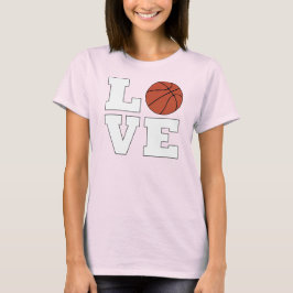 Basketball-LIEBE-Basketballspieler oder Coach T-Shirt